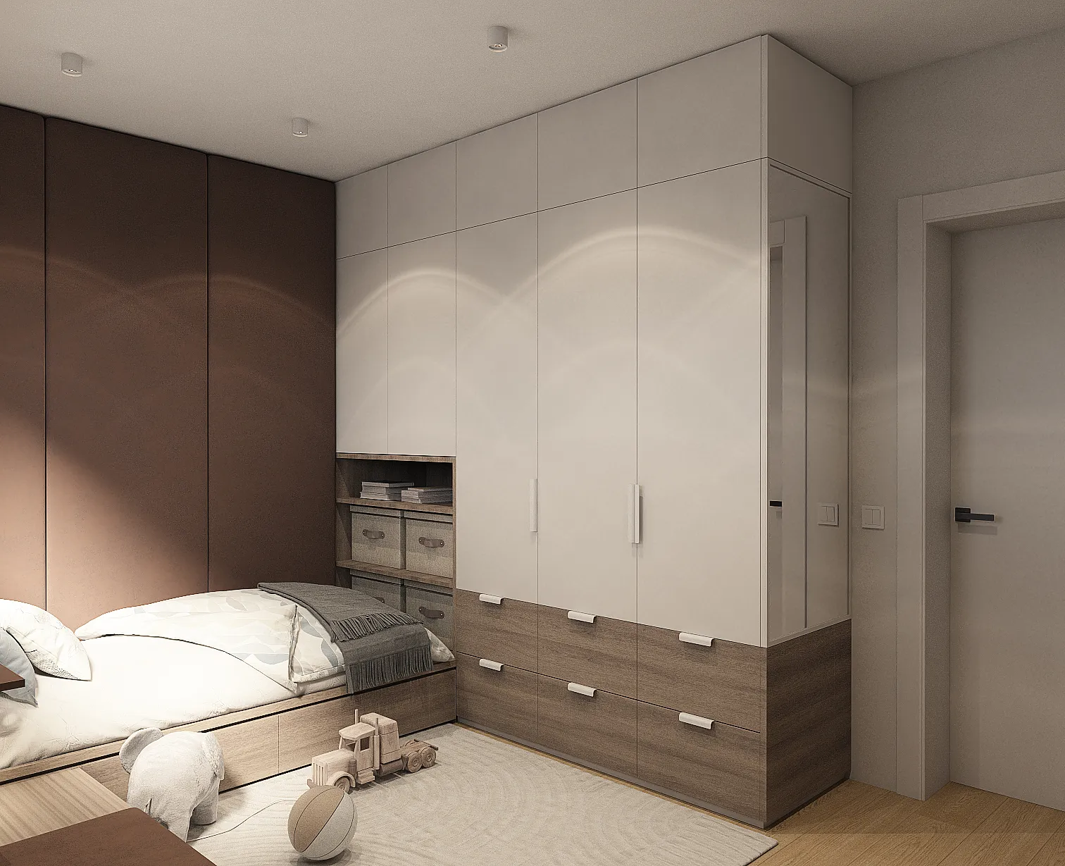 pokoje chłopc&oacute;w