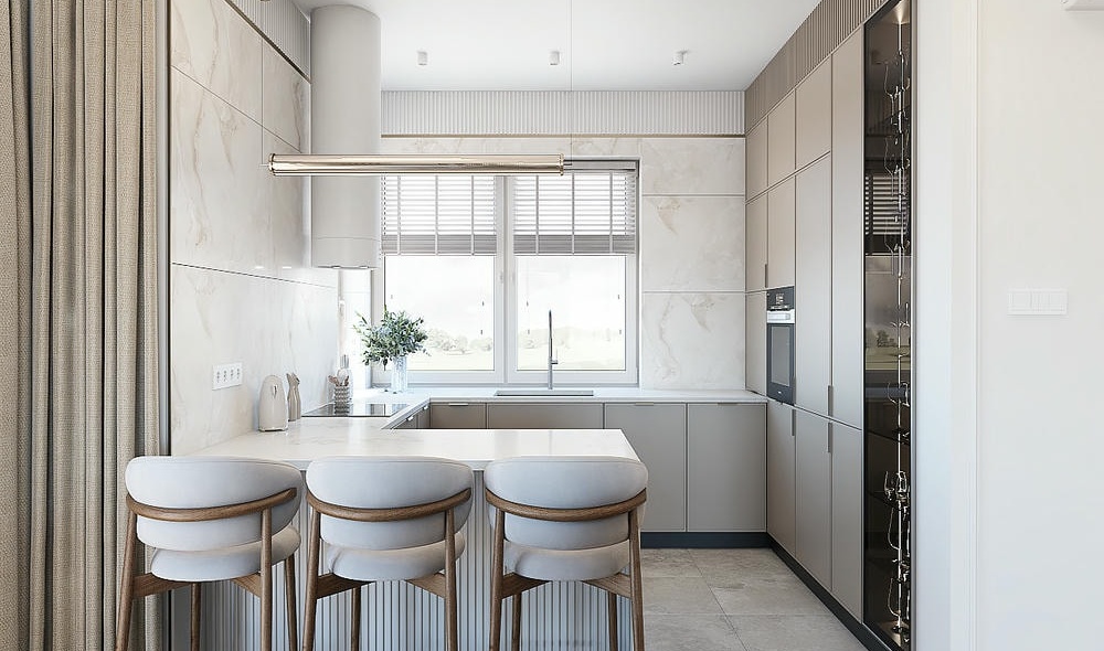 Kuchnia biała drewniana – ponadczasowy duet w sercu Twojego domu