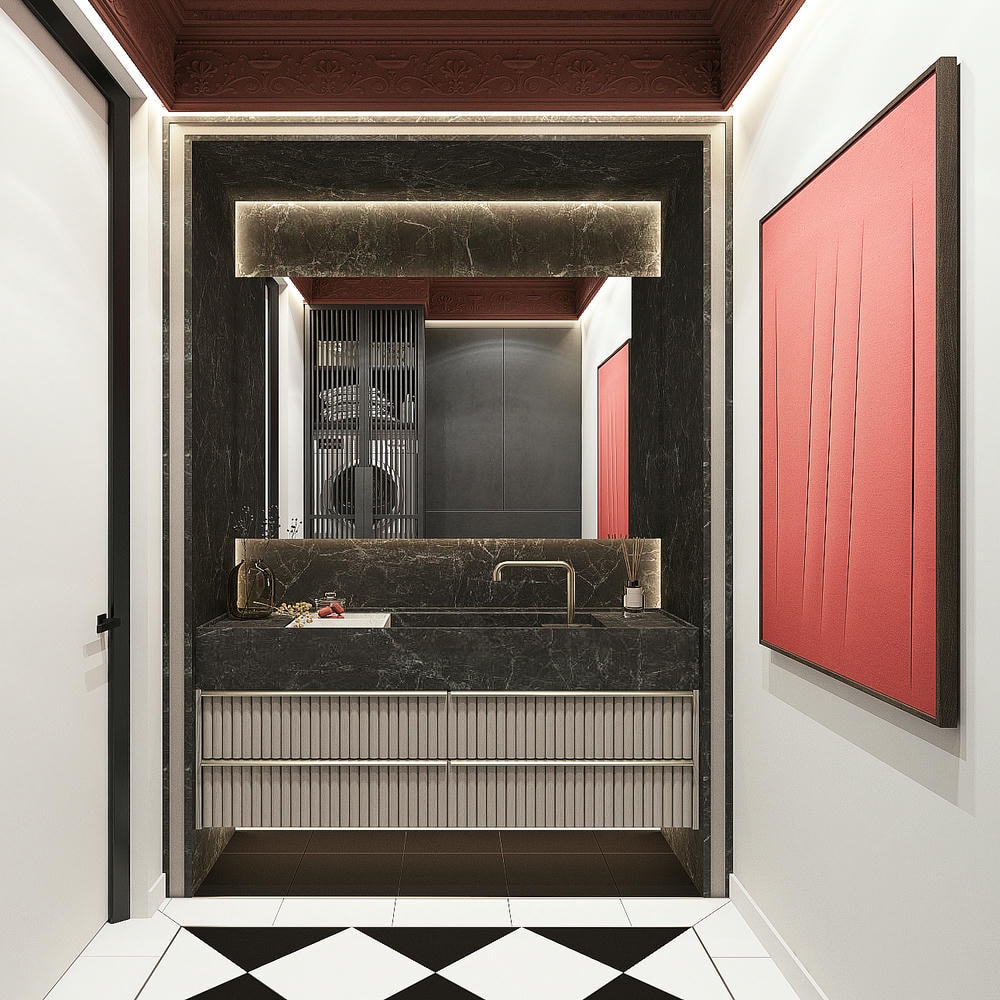 Wizualizacja łazienki warszawa