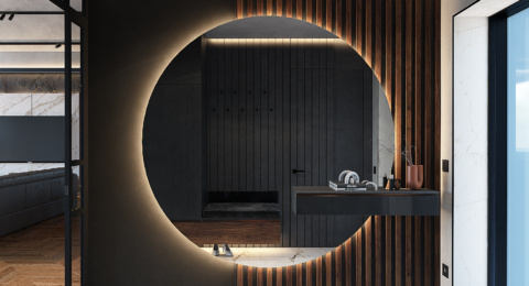 Lamele w przedpokoju: nowoczesny akcent i funkcjonalność