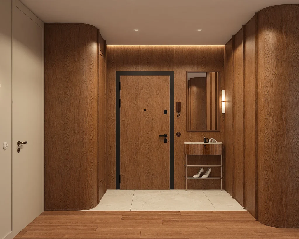 Harmonia Materii Przedpokoj zabudowa